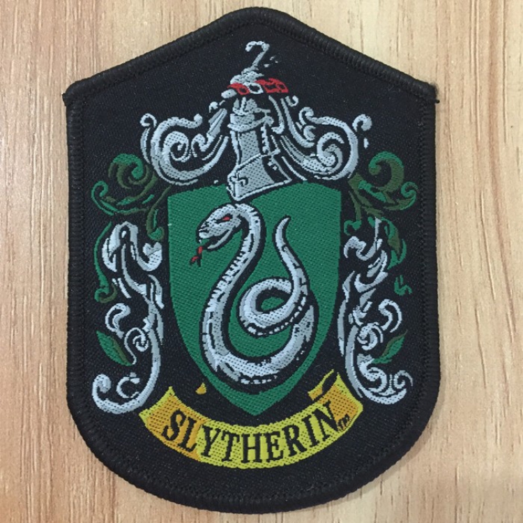 Harry Potter Slytherin COSPLAY Black cloth armbands stickers price for 5 pcs