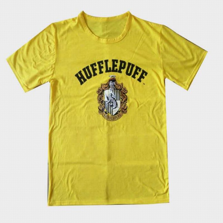 Harry Potter yellow Polyester t-shirt Short sleeve COS performance clothing M L XL preorder 3 days