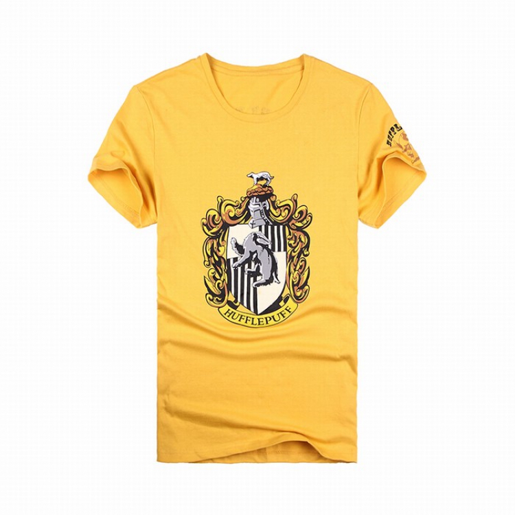 Harry Potter yellow Cotton t-shirt Short sleeve COS performance clothing M L XL preorder 3 days