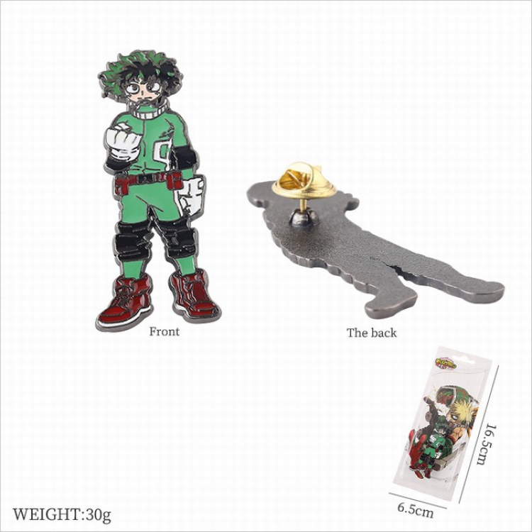 My Hero Academia  Badge collar pin brooch 30G