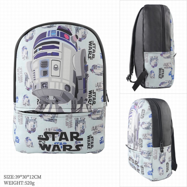 Star Wars Full color leather Fashion backpack bag Satchel 39X20X12CM