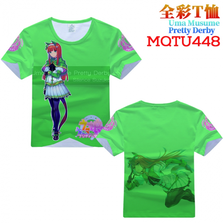 Uma Musume Pretty Derby Full Color Printing Short sleeve T-shirt S M L XL XXL XXXL MQTU448