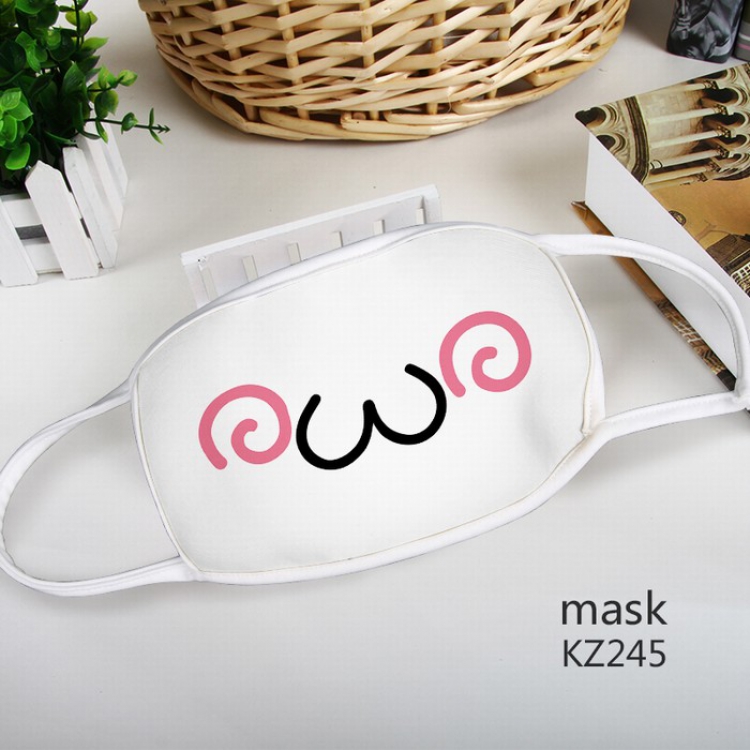 Color printing Space cotton Mask price for 5 pcs KZ245