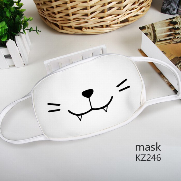 Color printing Space cotton Mask price for 5 pcs KZ246