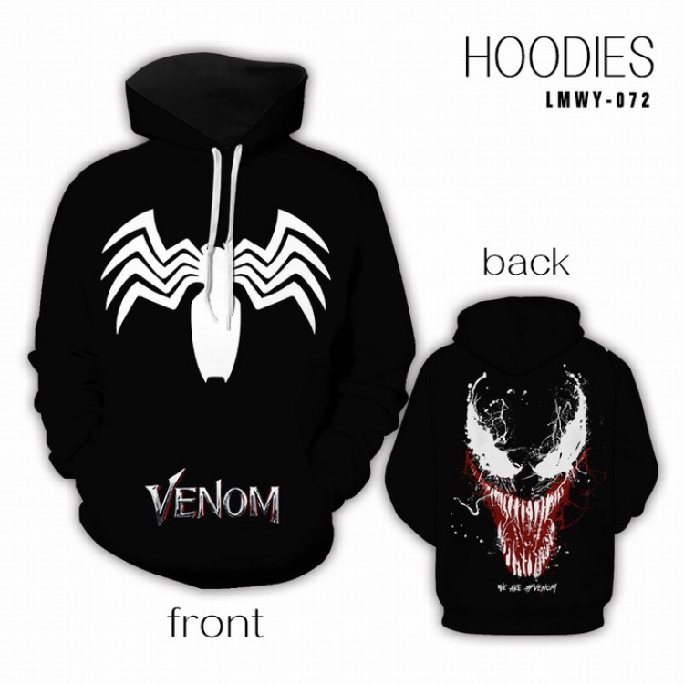 Spiderman Full Color Long sleeve Sweatshirt Hoodie preorder  2 days S M L XL XXL XXXL LMWY072