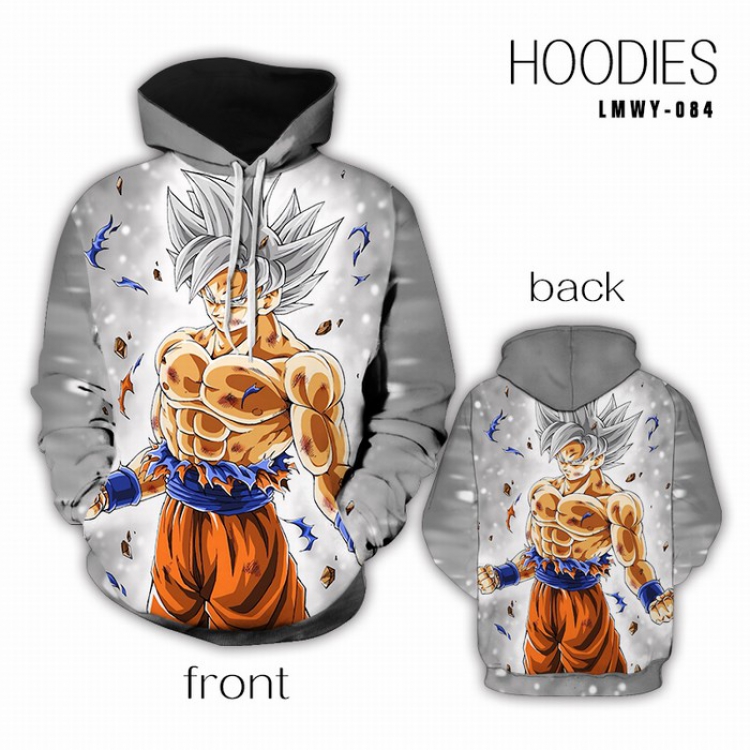 DRAGON BALL Full Color Long sleeve Sweatshirt Hoodie preorder  2 days S M L XL XXL XXXL LMWY084