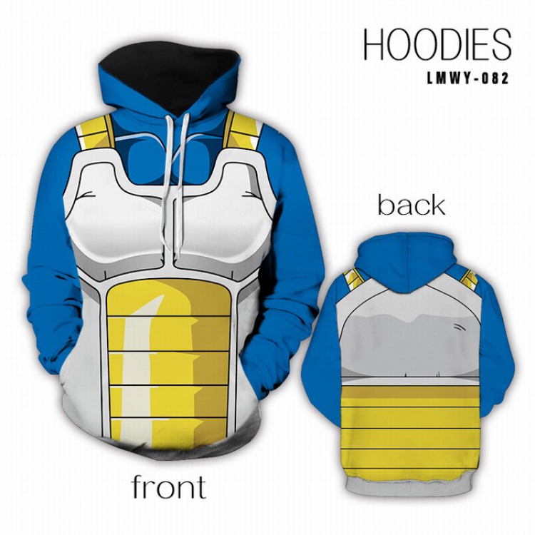 DRAGON BALL Full Color Long sleeve Sweatshirt Hoodie preorder  2 days S M L XL XXL XXXL LMWY082