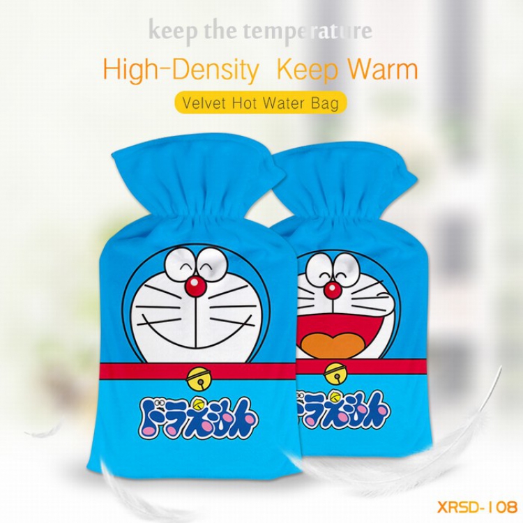 Doraemon Fine plush Can be wash rubber Warm water bag XRSD108