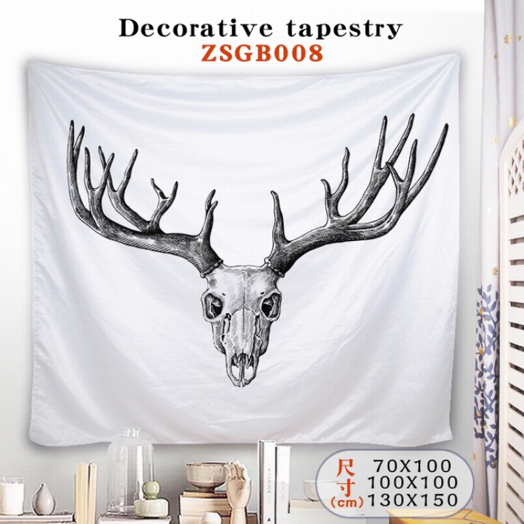 Full-color personalized Hanging cloth Tablecloths Tepestry 70X100CM ZSGB-0008