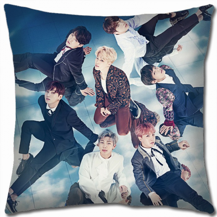 BTS Double-sided Full color Pillow Cushion 45X45CM BTS-38 NO FILLING