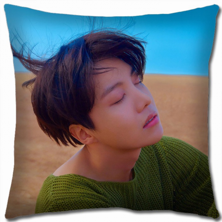 BTS Double-sided Full color Pillow Cushion 45X45CM BTS1-22 NO FILLING