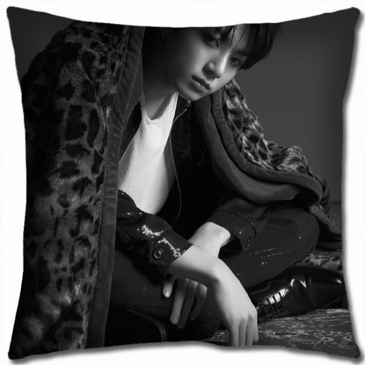 BTS Double-sided Full color Pillow Cushion 45X45CM BTS1-3 NO FILLING