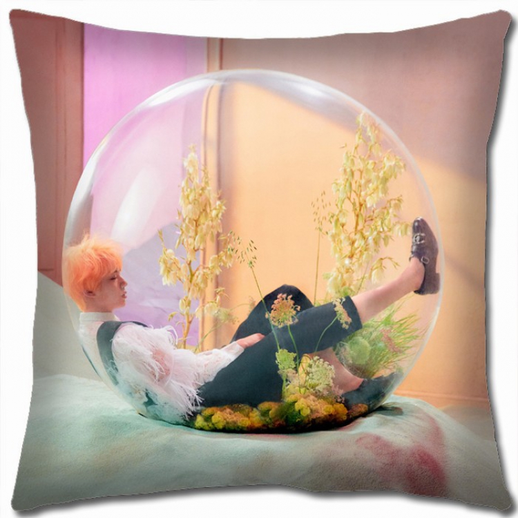 BTS Double-sided Full color Pillow Cushion 45X45CM BTS1-34 NO FILLING