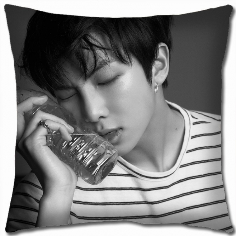 BTS Double-sided Full color Pillow Cushion 45X45CM BTS1-4 NO FILLING