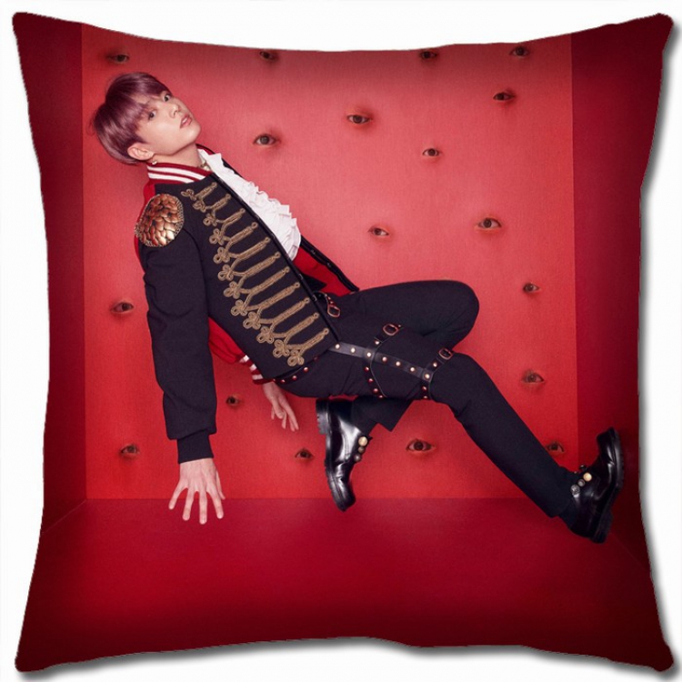 BTS Double-sided Full color Pillow Cushion 45X45CM BTS1-40 NO FILLING