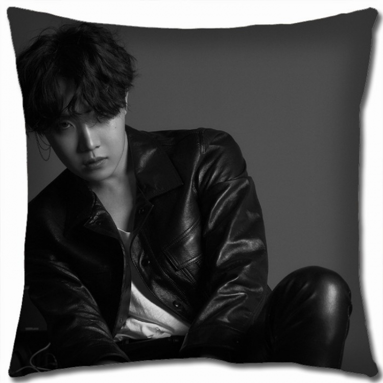 BTS Double-sided Full color Pillow Cushion 45X45CM BTS1-6 NO FILLING