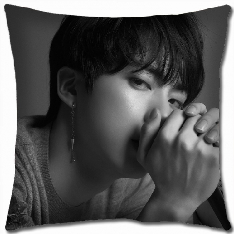 BTS Double-sided Full color Pillow Cushion 45X45CM BTS1-5 NO FILLING