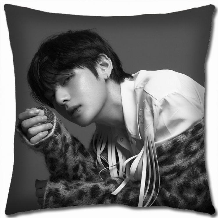 BTS Double-sided Full color Pillow Cushion 45X45CM BTS1-1 NO FILLING