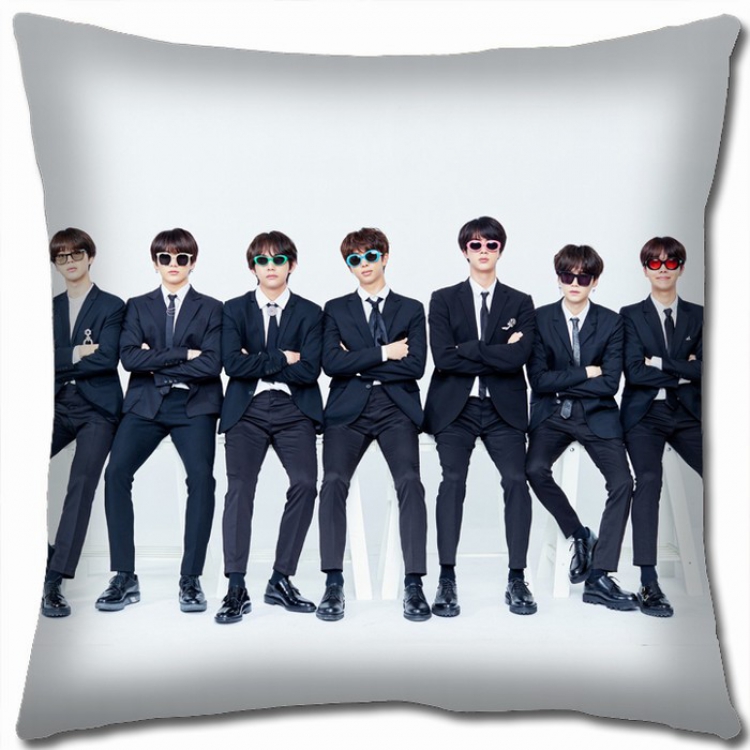 BTS Double-sided Full color Pillow Cushion 45X45CM BTS1-54 NO FILLING