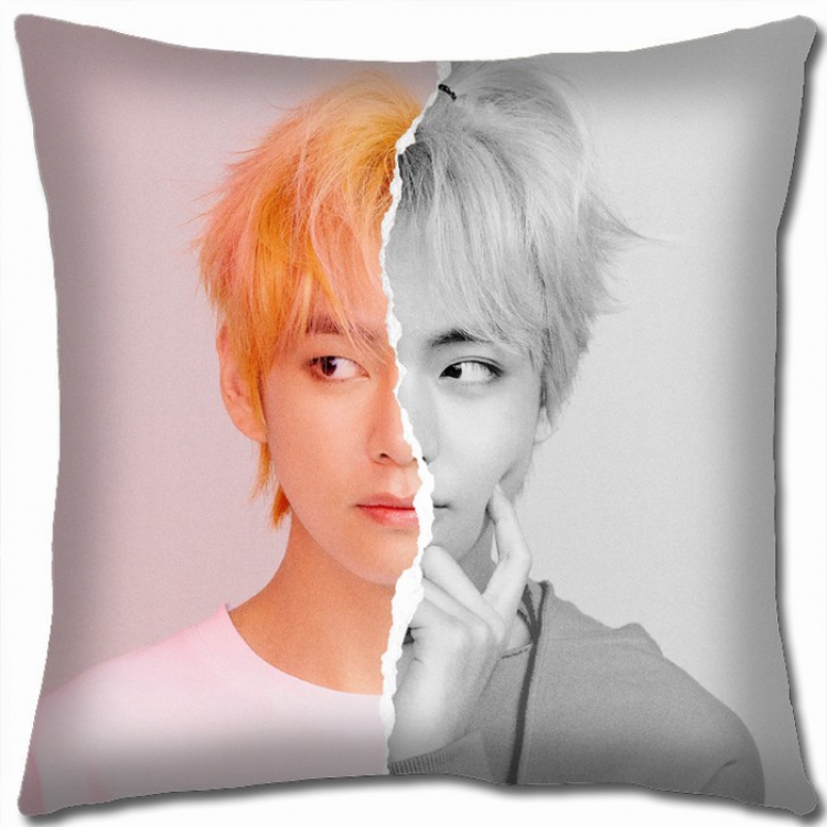 BTS Double-sided Full color Pillow Cushion 45X45CM BTS1-60 NO FILLING