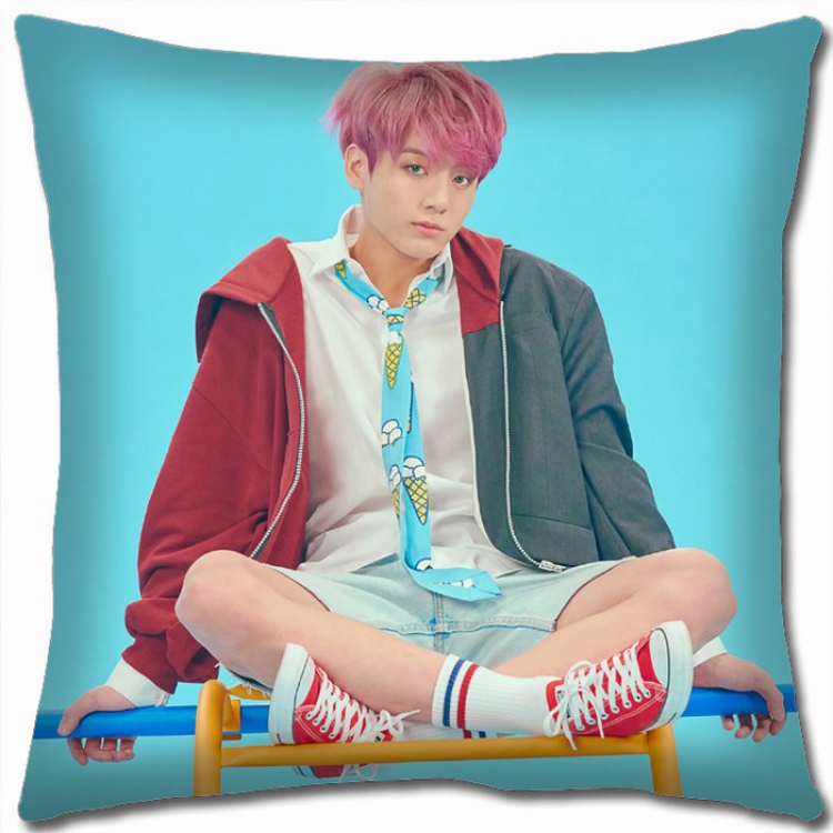 BTS Double-sided Full color Pillow Cushion 45X45CM BTS1-68 NO FILLING