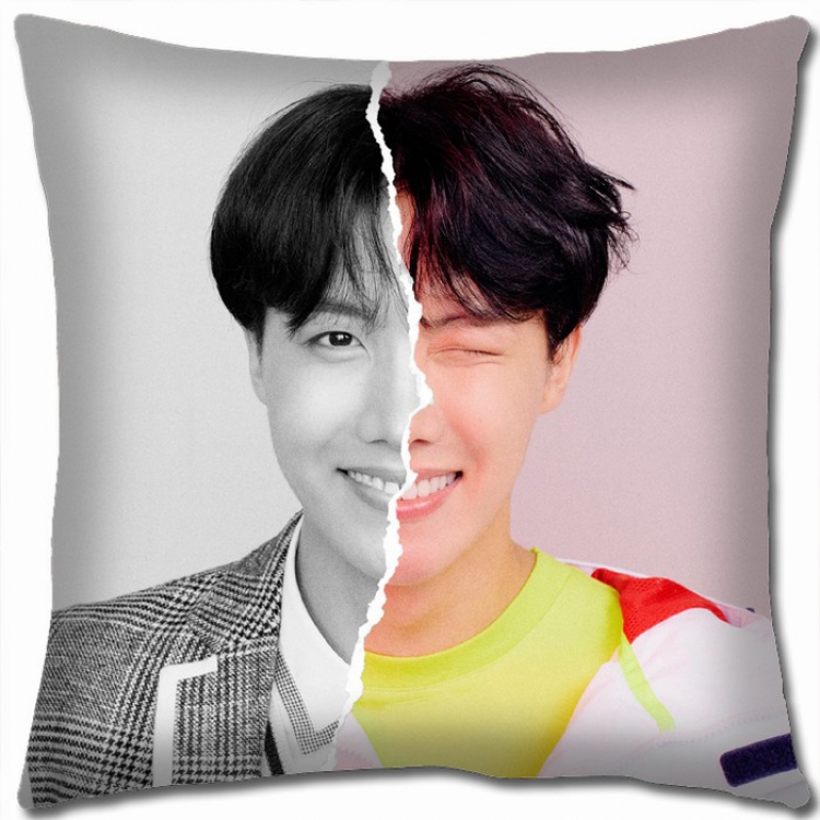 BTS Double-sided Full color Pillow Cushion 45X45CM BTS1-66 NO FILLING