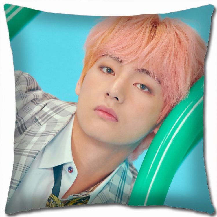 BTS Double-sided Full color Pillow Cushion 45X45CM BTS1-67 NO FILLING