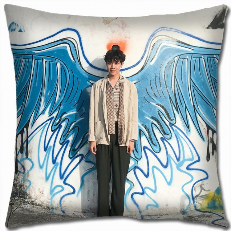 BTS Double-sided Full color Pillow Cushion 45X45CM BTS1-76 NO FILLING