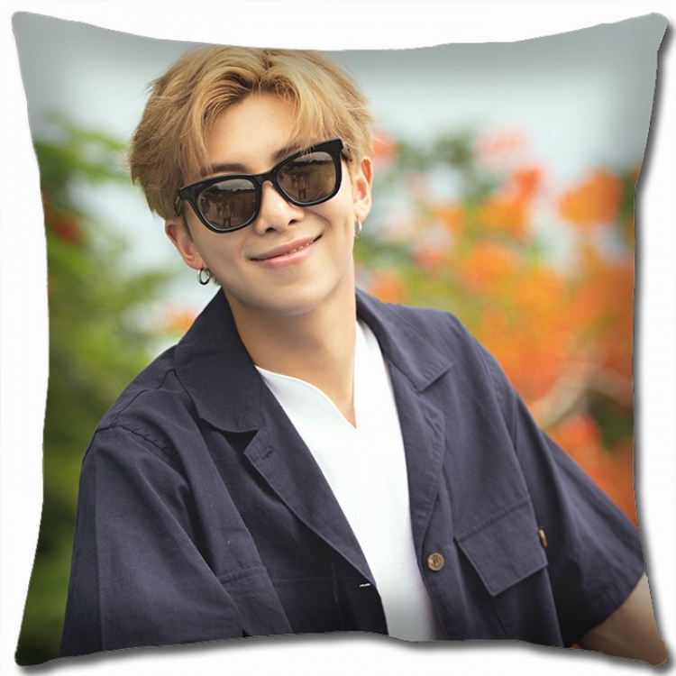 BTS Double-sided Full color Pillow Cushion 45X45CM BTS1-78 NO FILLING