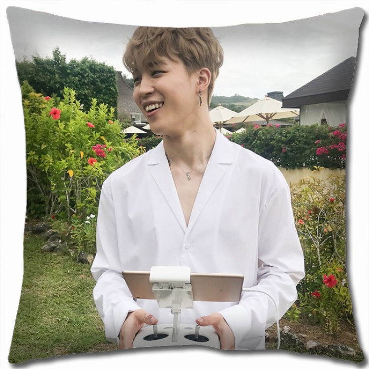 BTS Double-sided Full color Pillow Cushion 45X45CM BTS1-82 NO FILLING