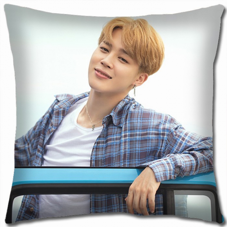 BTS Double-sided Full color Pillow Cushion 45X45CM BTS1-83 NO FILLING
