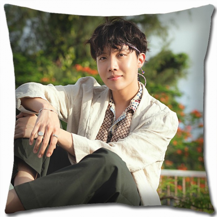 BTS Double-sided Full color Pillow Cushion 45X45CM BTS1-86 NO FILLING