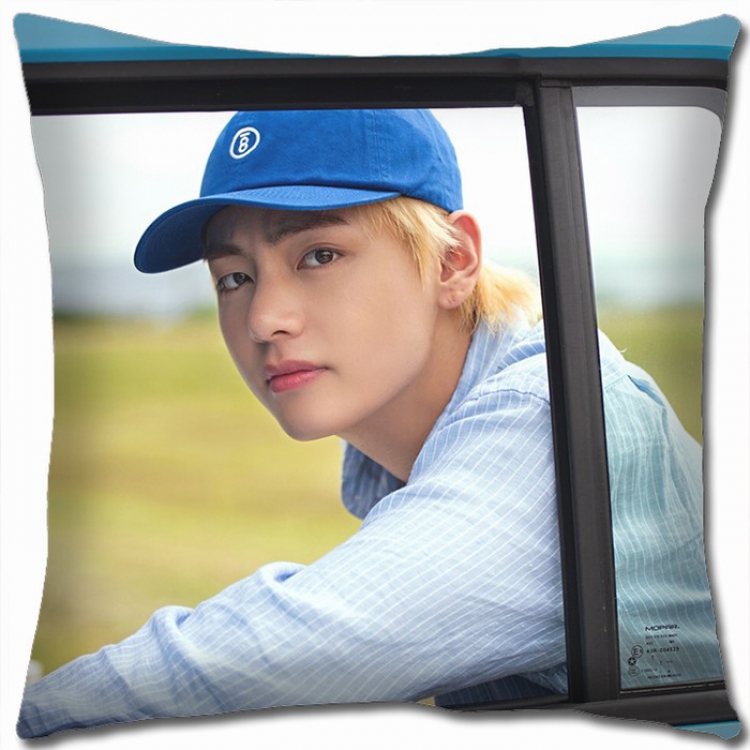 BTS Double-sided Full color Pillow Cushion 45X45CM BTS1-84 NO FILLING