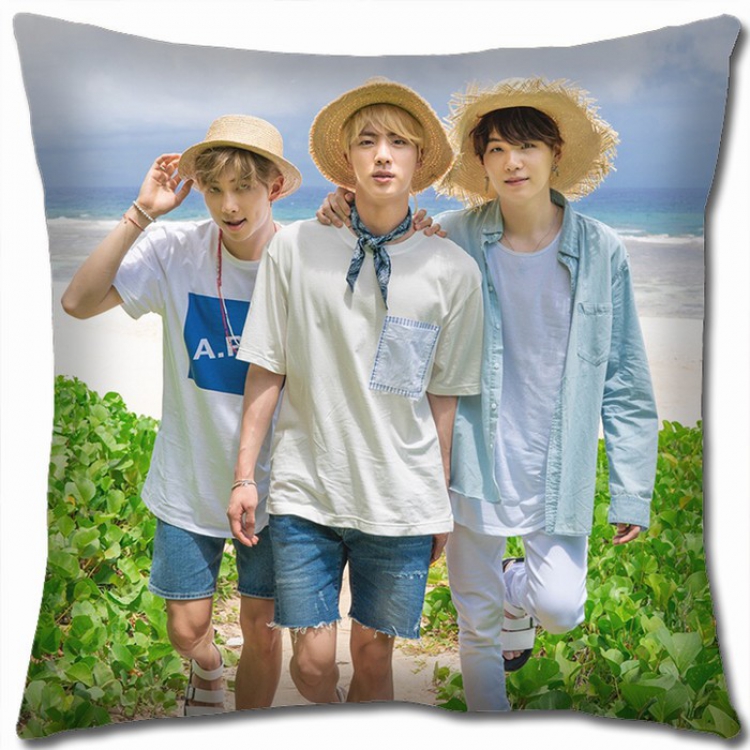 BTS Double-sided Full color Pillow Cushion 45X45CM BTS1-87 NO FILLING