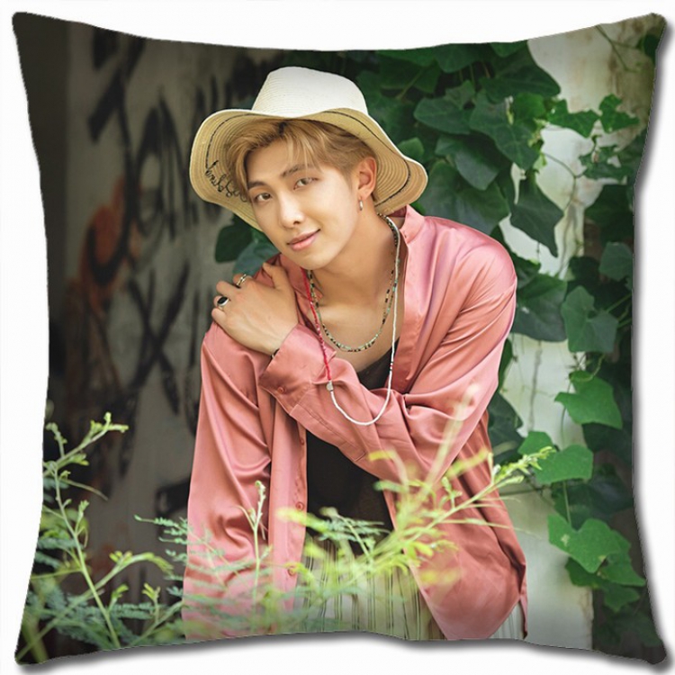 BTS Double-sided Full color Pillow Cushion 45X45CM BTS1-90 NO FILLING