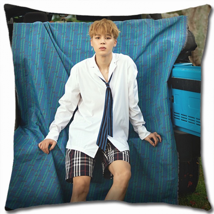 BTS Double-sided Full color Pillow Cushion 45X45CM BTS1-89 NO FILLING