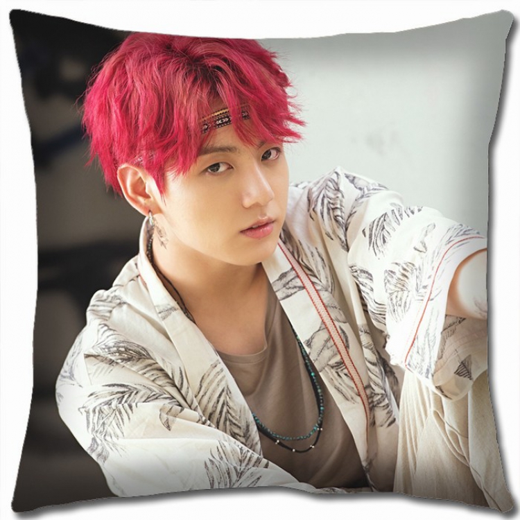 BTS Double-sided Full color Pillow Cushion 45X45CM BTS1-93 NO FILLING