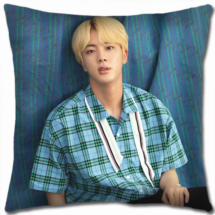 BTS Double-sided Full color Pillow Cushion 45X45CM BTS1-98 NO FILLING