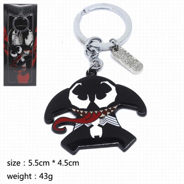 Venom Key Chain Q version 5.5X4.5CM 43G