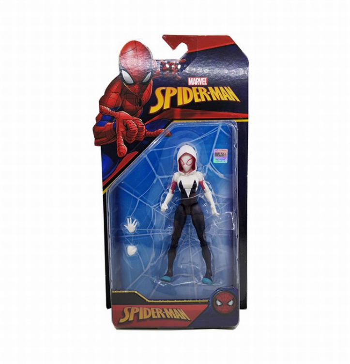 The avengers allianc Woman Spider Man Figure Decoration 0.2KGS 14.5X5X23CM a box of 24