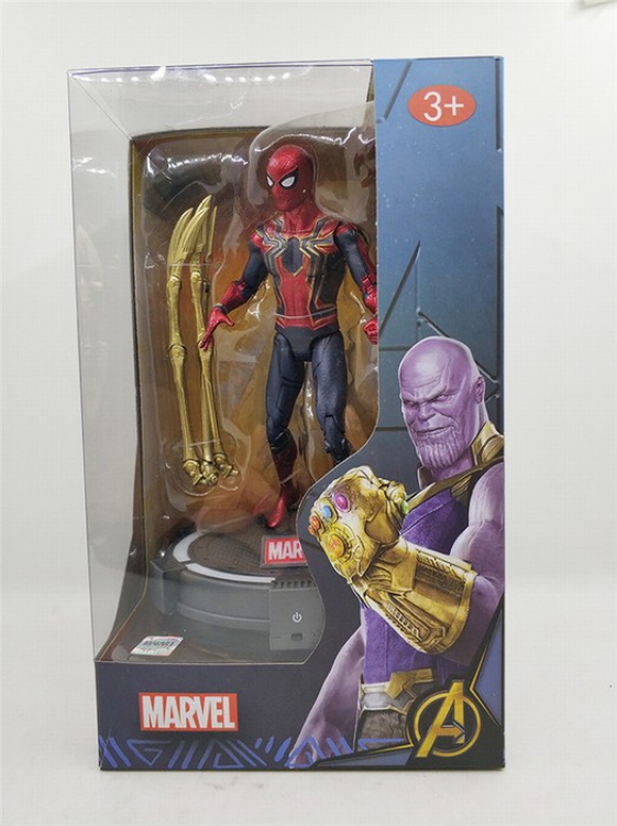 The avengers allianc Spider Man Figure with base Boxed Figure Decoration 14.3X14.3X24.3CM 0.4KG
