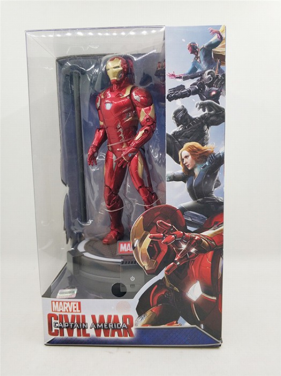 The avengers allianc Iron Man Figure with base Boxed Figure Decoration 14.3X14.3X24.3CM 0.4KG