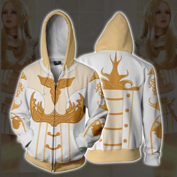 Elf Long sleeve zipper Sweatshirt Hoodie Coat price for 2 pcs S-M-L-XL-XXL-3XL-4XL-5XL preorder 3 days