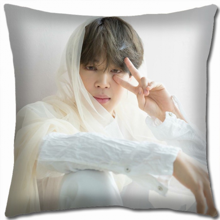 BTS Double-sided full color Pillow Cushion 45X45CM BTS1-105 NO FILLING