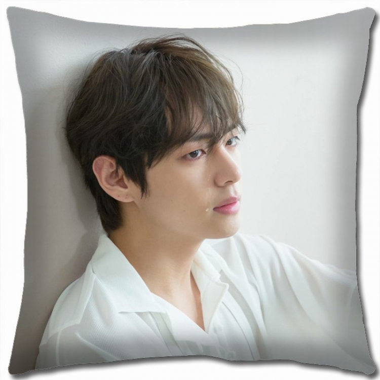 BTS Double-sided full color Pillow Cushion 45X45CM BTS1-107 NO FILLING