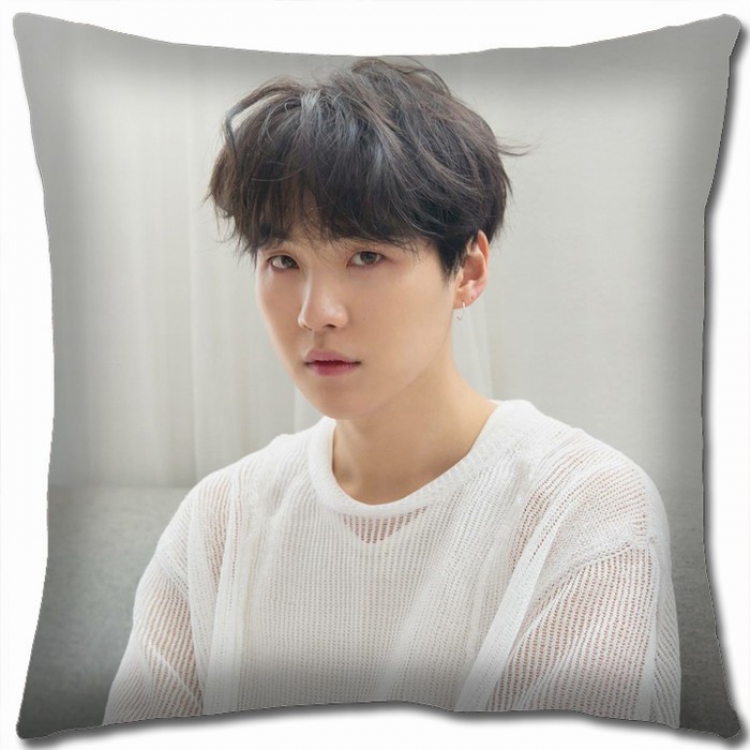 BTS Double-sided full color Pillow Cushion 45X45CM BTS1-114 NO FILLING