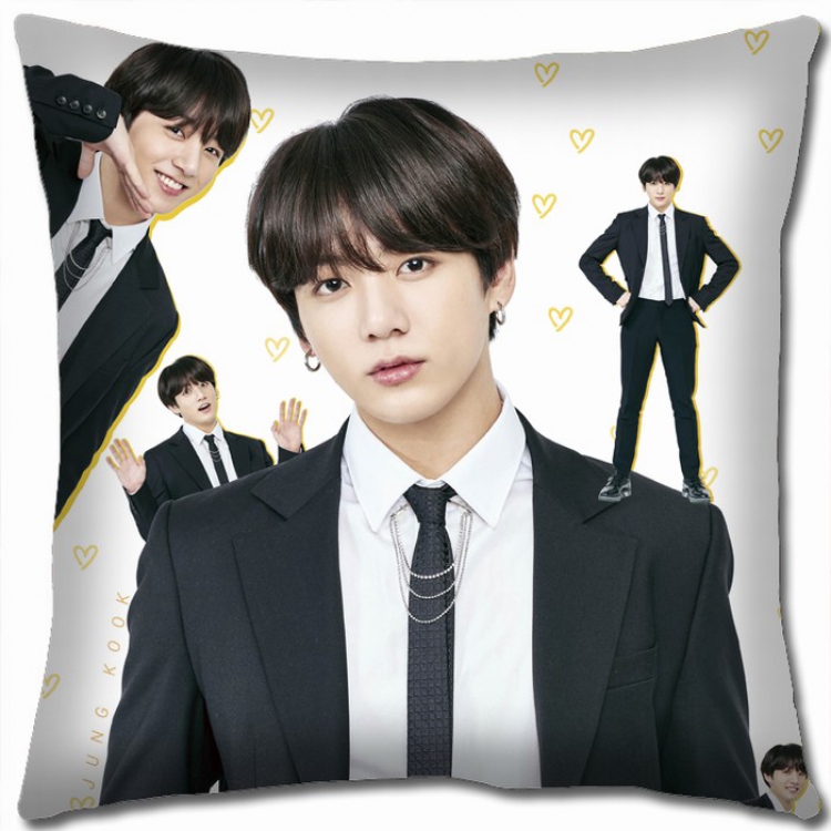BTS Double-sided full color Pillow Cushion 45X45CM BTS1-119 NO FILLING