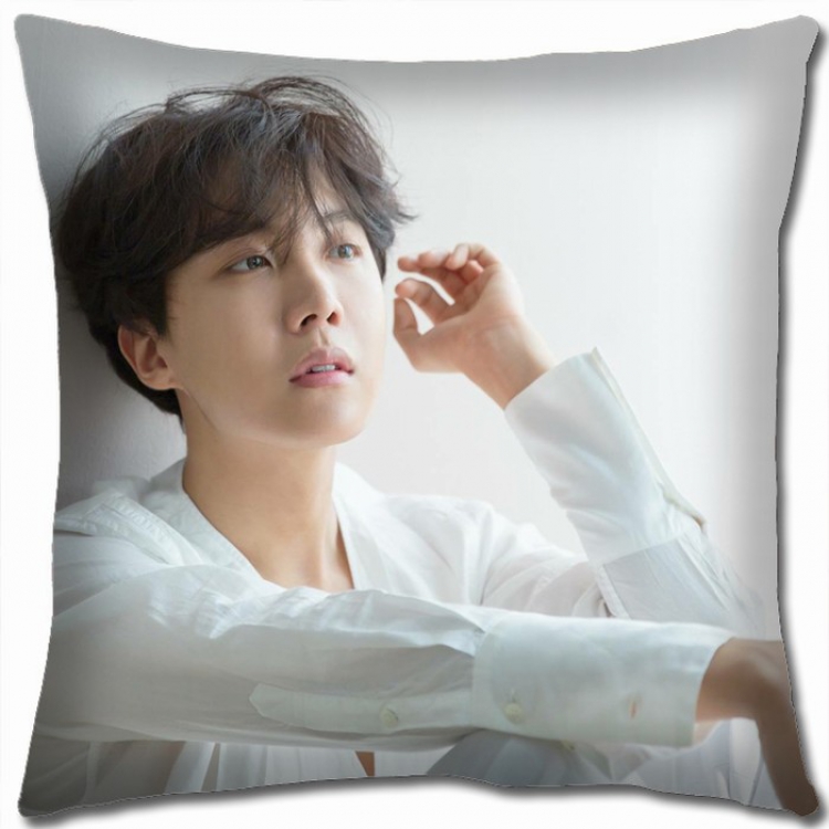 BTS Double-sided full color Pillow Cushion 45X45CM BTS1-117 NO FILLING
