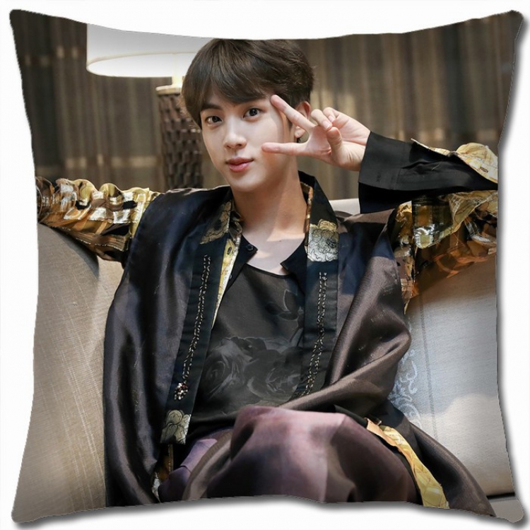 BTS Double-sided full color Pillow Cushion 45X45CM BTS1-124 NO FILLING