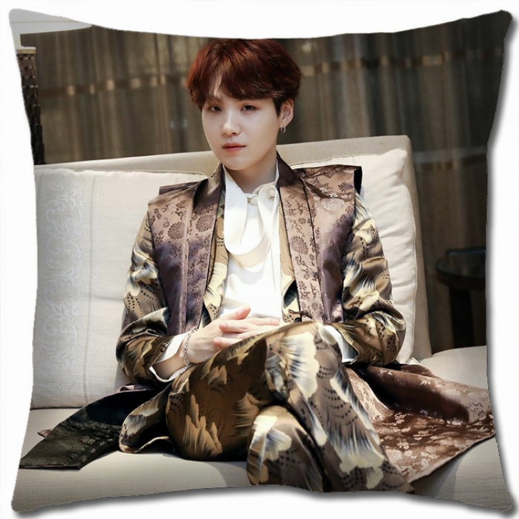 BTS Double-sided full color Pillow Cushion 45X45CM BTS1-125 NO FILLING